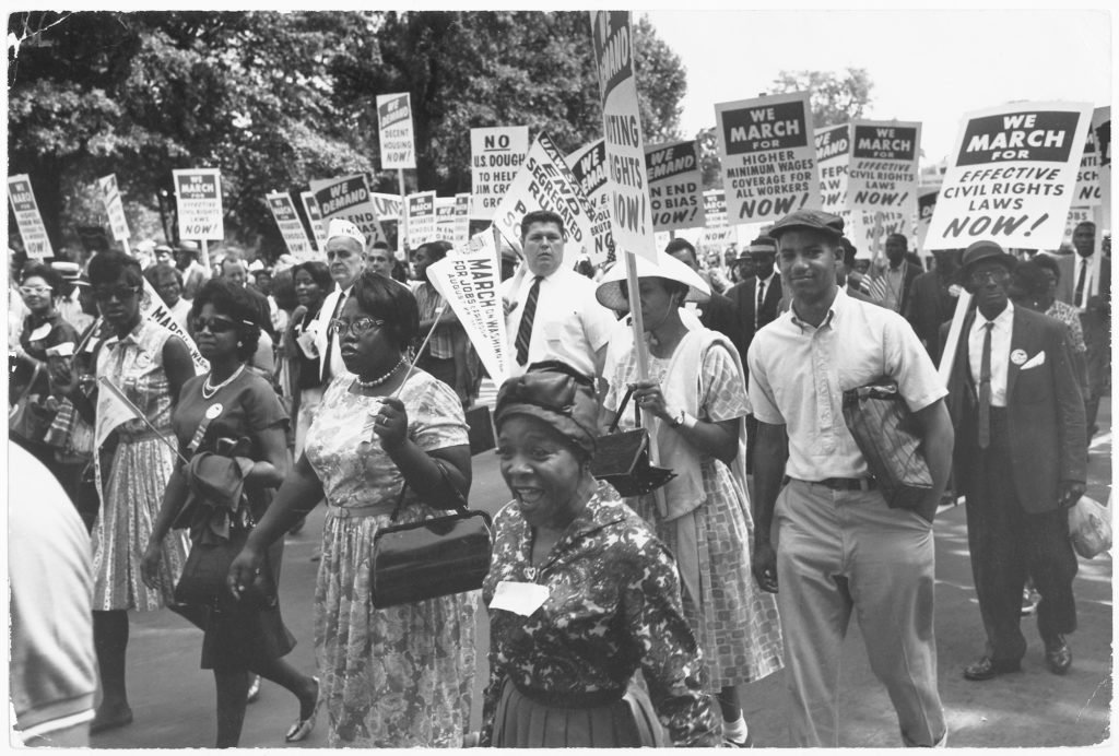 Black Women Civil Rights Movement student activists and leadership