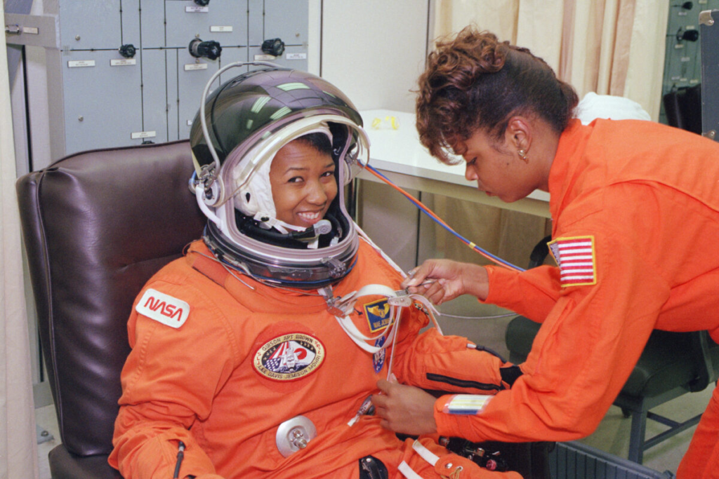 first Black woman in space inspiring young Black girls in STEM